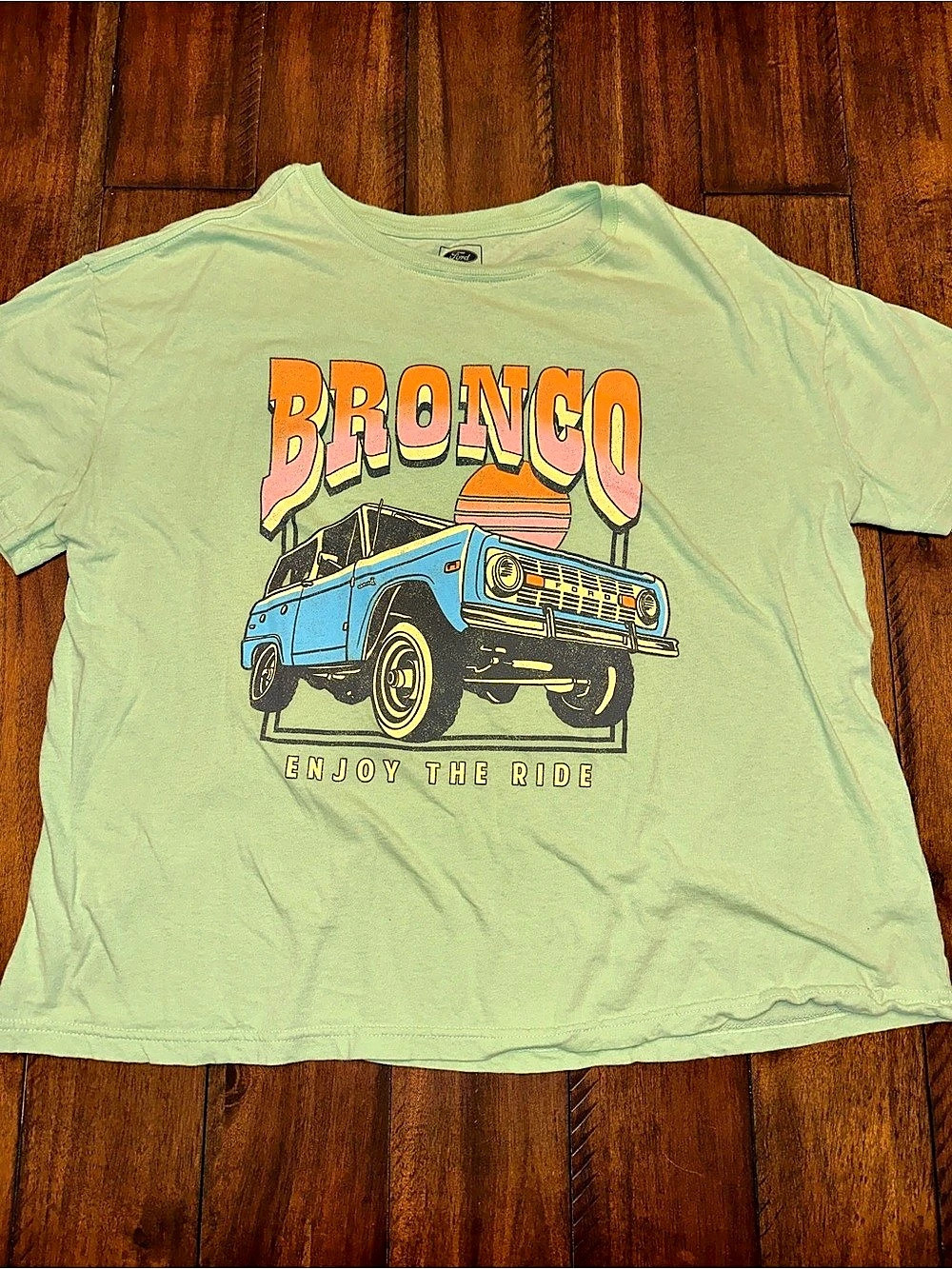 Ford Bronco Graphic Tee Green XL